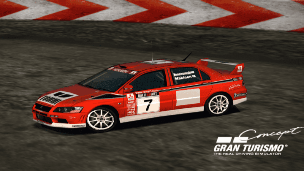 Gran Turismo Concept PlayStation 2 Mitsubishi Lancer Evolution VII WRC