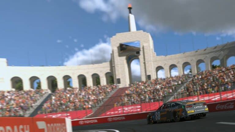 NASCAR NEXT Gen, LA Coliseum receive further tweaks new iRacing update