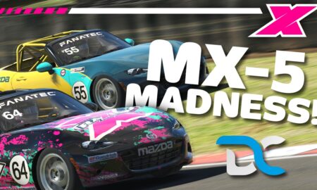 WATCH: Dave Cam goes iRacing - Mazda MX-5 - Week 10 at Oulton Park Fosters
