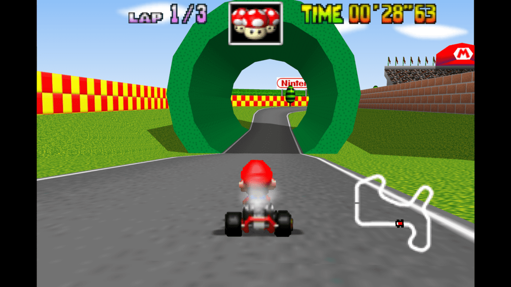 Mario Raceway – Mario Kart 64 