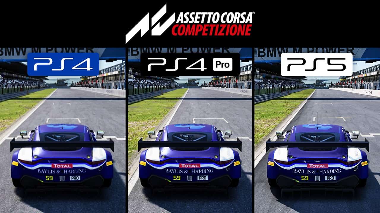 WATCH: Assetto Corsa PS4, PS4 Pro PS5 comparison | Traxion