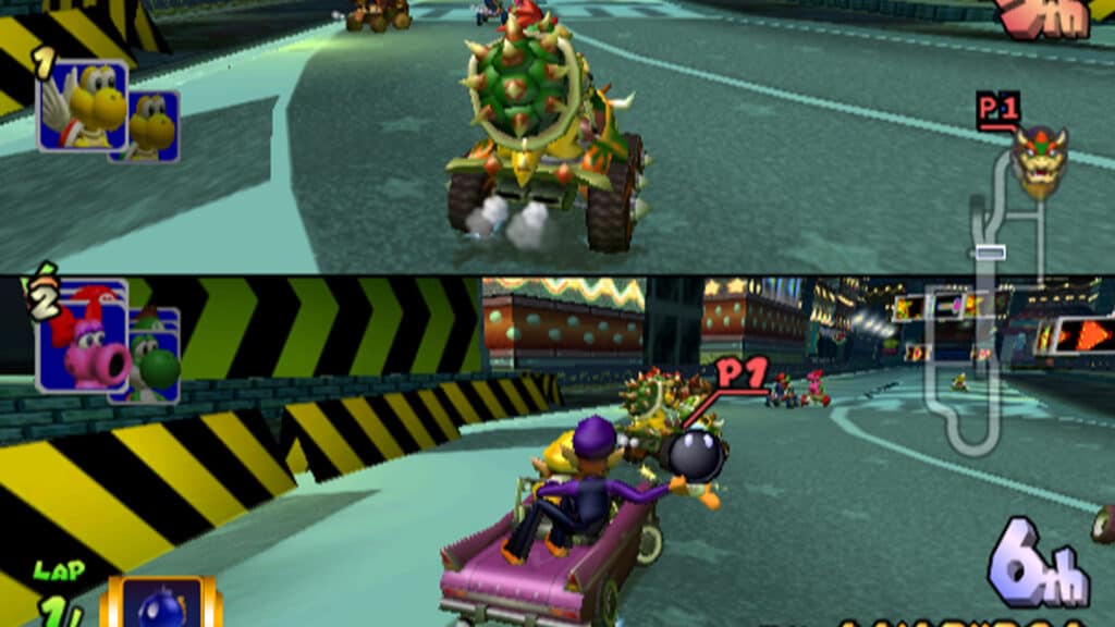 Mushroom City, Mario Kart Double-Dash