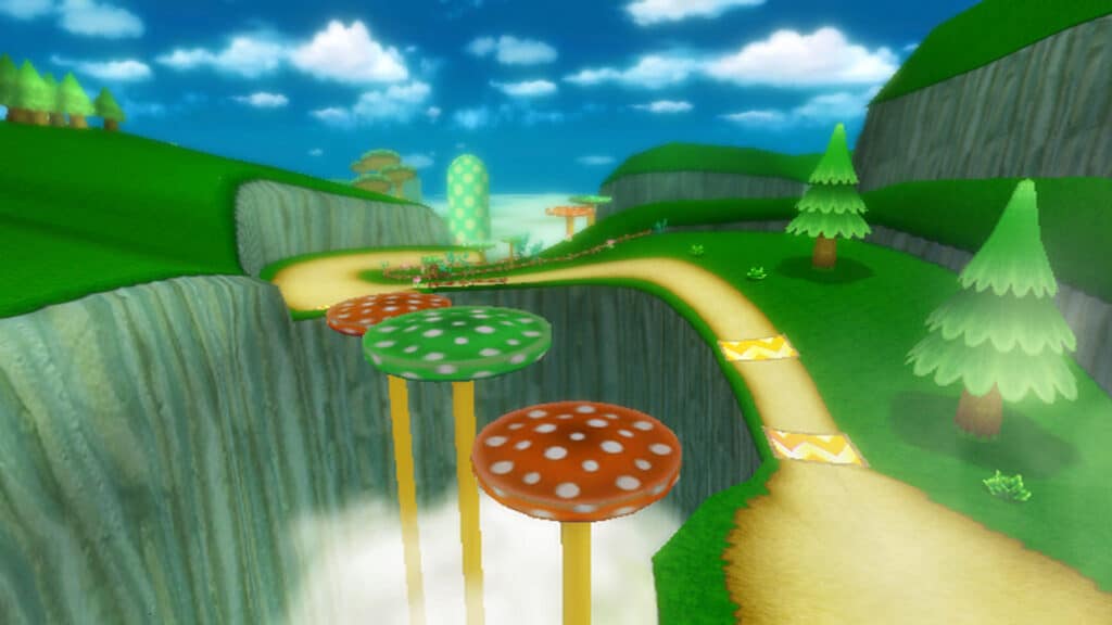 Mushroom Gorge, Mario Kart Wii