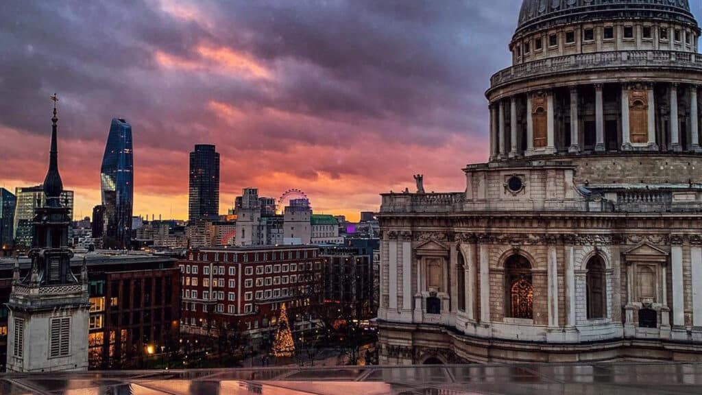 One New Change, view of St. Paul's Cathedral, London