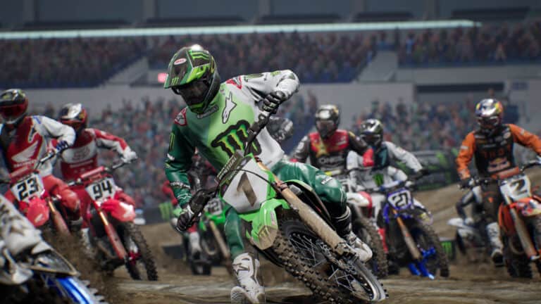 Revised physics touted in first Monster Energy Supercross 5 gameplay footage