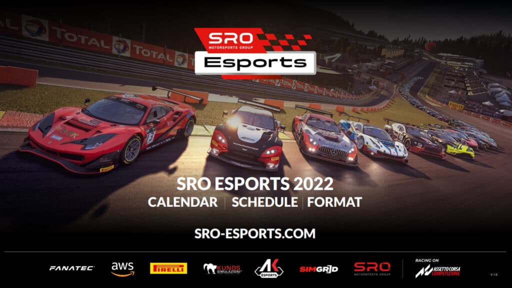 SRO GT World Challenge Esports series returns for 2022, test