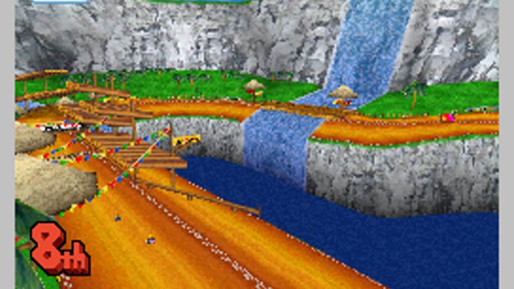 Yoshi Falls, Mario Kart DS