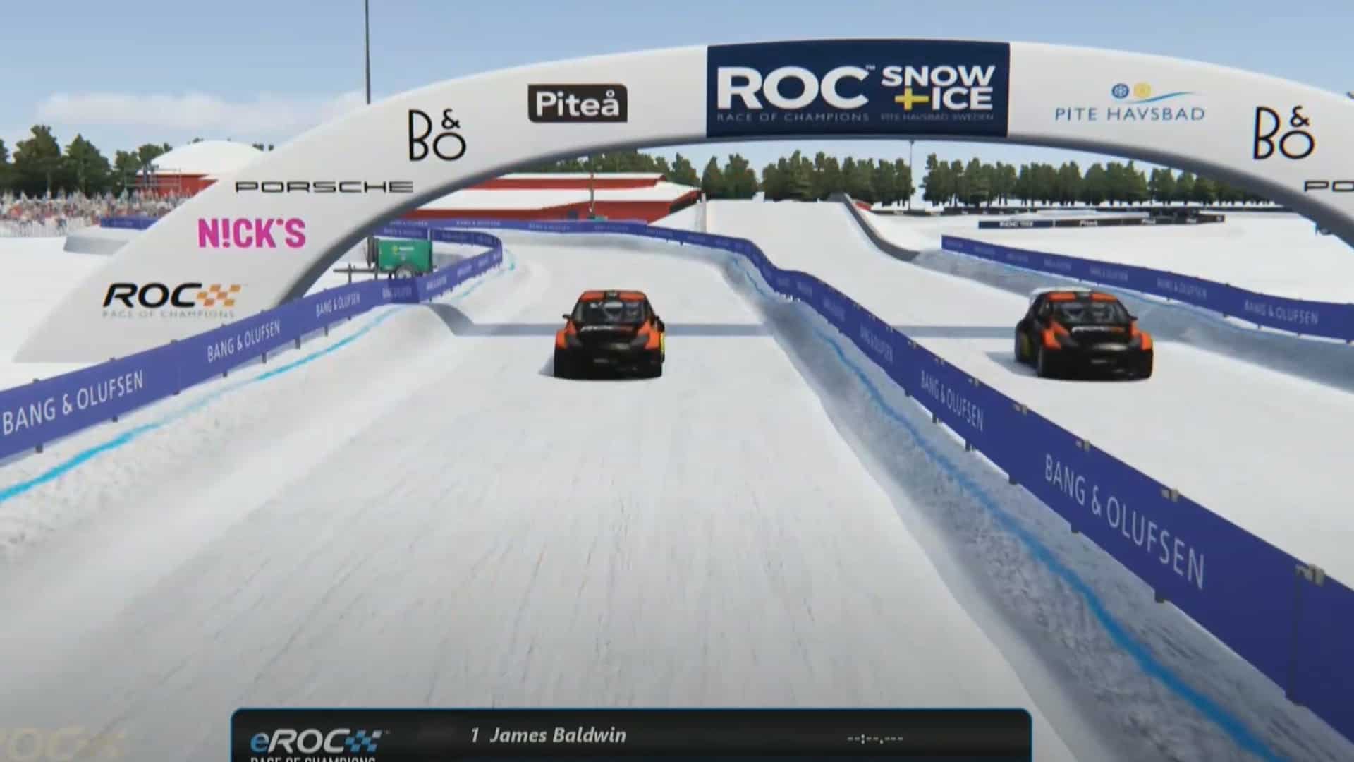 eROC 2022 Sweden, Race of Champions, James Baldwin vs Martin Palm, Heats