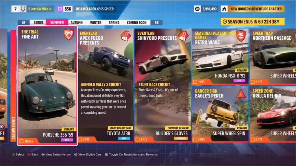 Forza Horizon 5 getting a trunkload of content in Series 6 update