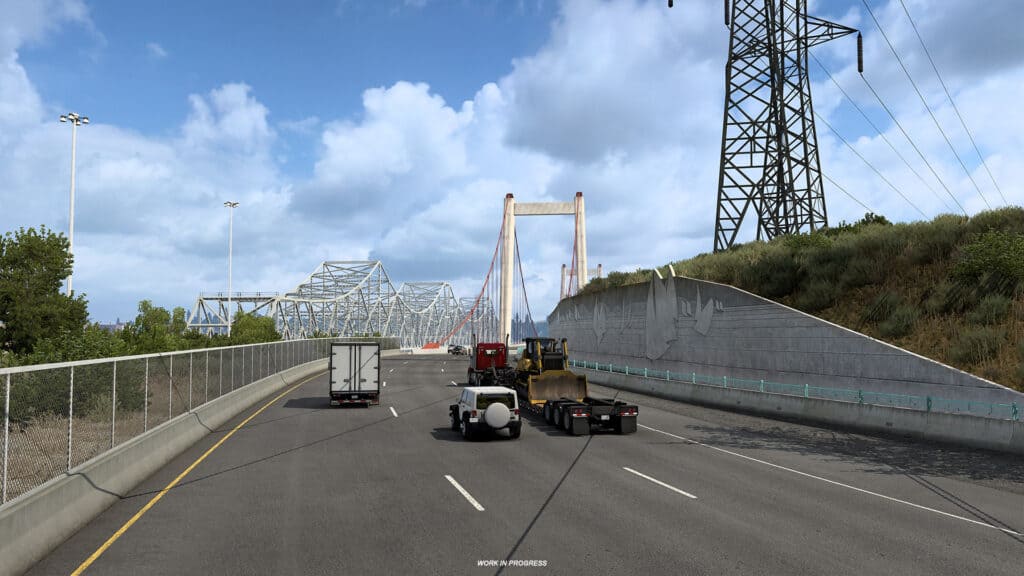 American Truck Simulator 3 Carquinez Bridge