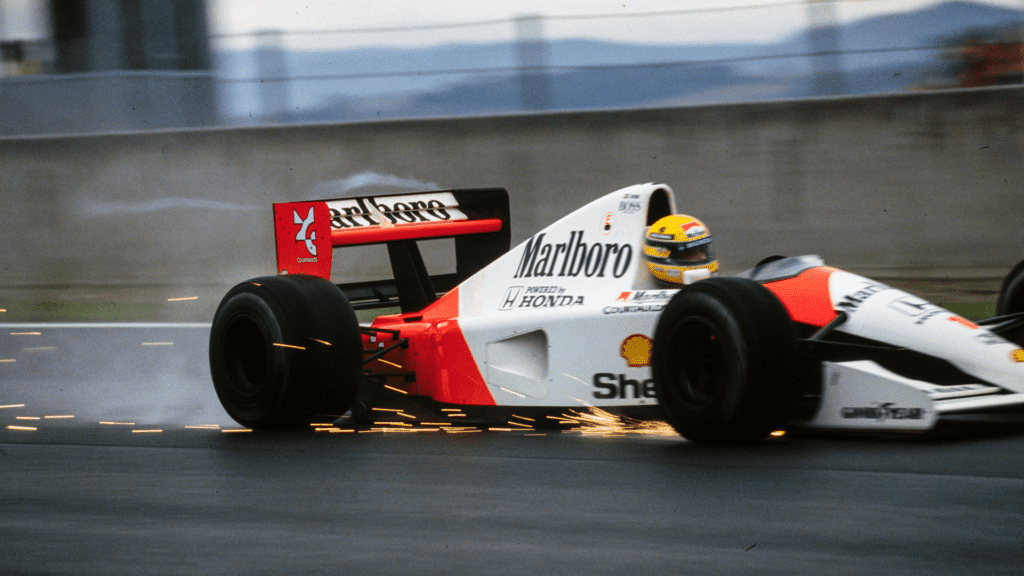 Ayrton Senna, McLaren MP4-6 Honda - ID: 1017661171, Photographer: Rainer Schlegelmilch, Motorsport Images