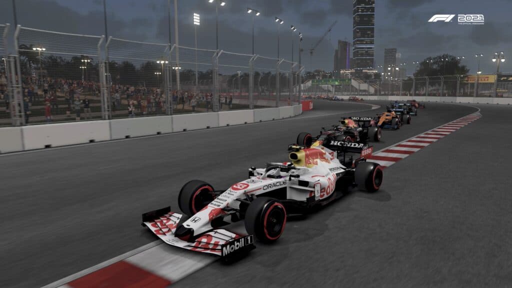 White Red Bull Racing F1 2021 game update