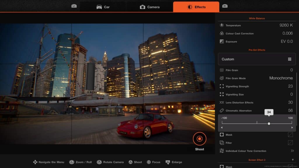 Gran Turismo photo mode, Scapes, Glare