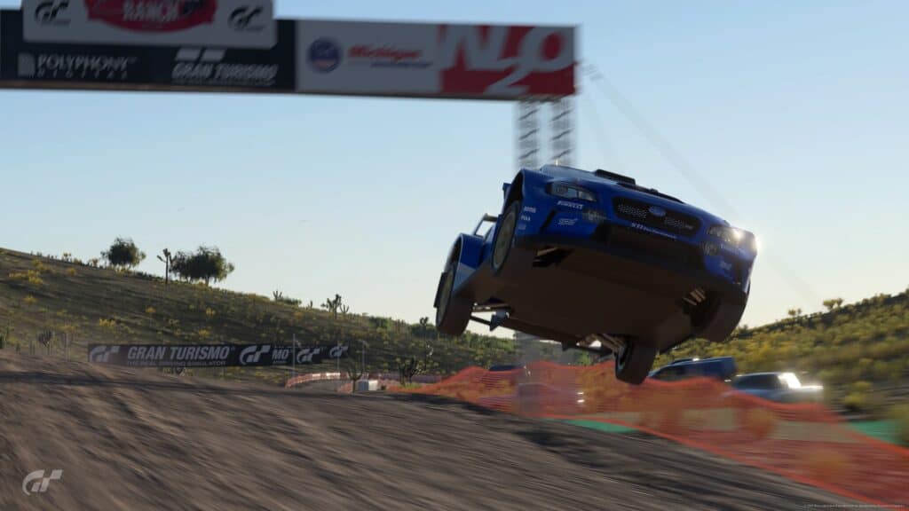 Gran Turismo 7 Subaru Rally Jump