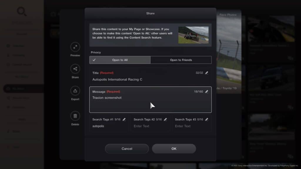 How to take great photos in Gran Turismo 7