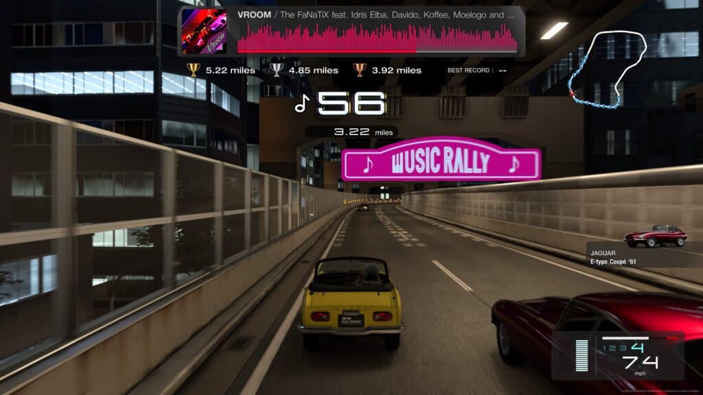 Gran Turismo 7 Music Rally Gameplay
