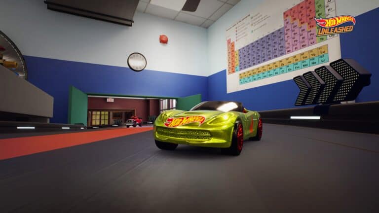 Hot Wheels Unleashed Corvette drift