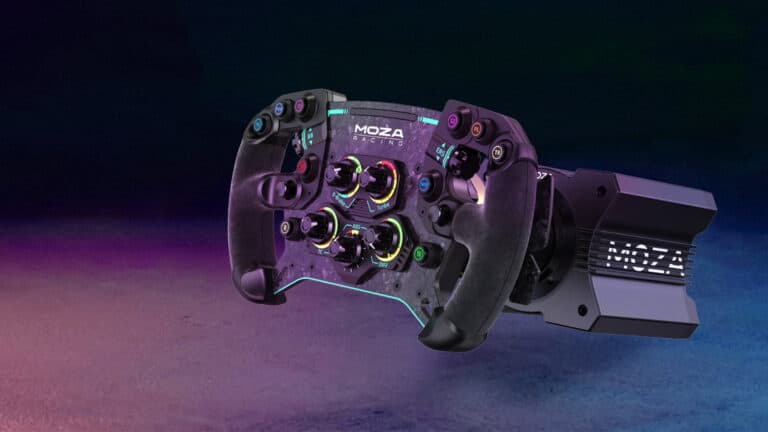 MOZA Racing launches new GS Steering Wheel and R9 Direct Drive Wheel Base