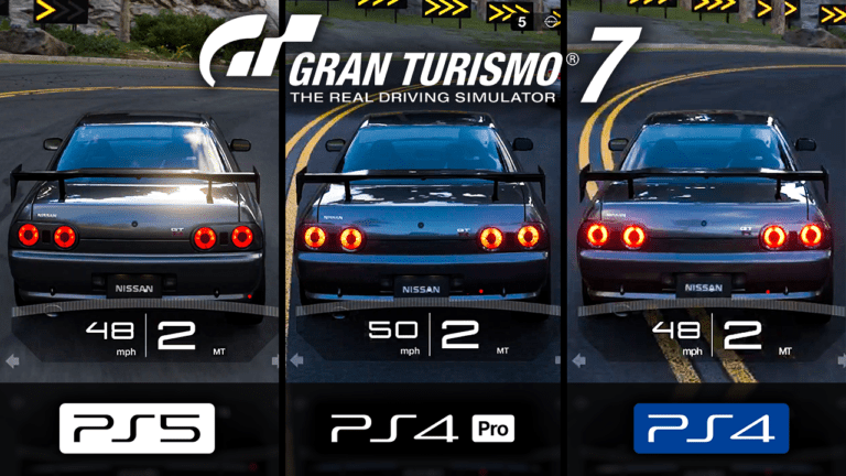 WATCH: Gran Turismo 7 PS4, PS4 Pro, PS5 graphics comparison