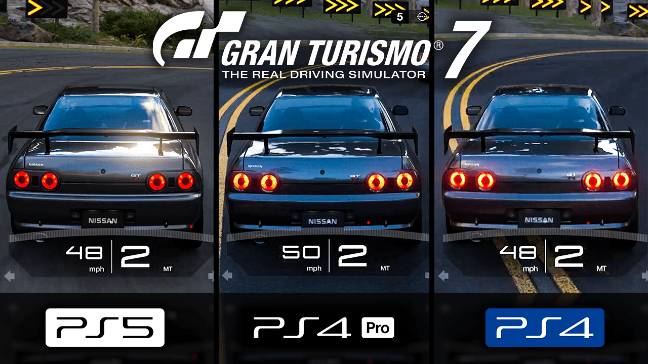 Gran Turismo 7 Comparison Shows Improvements on PlayStation 5