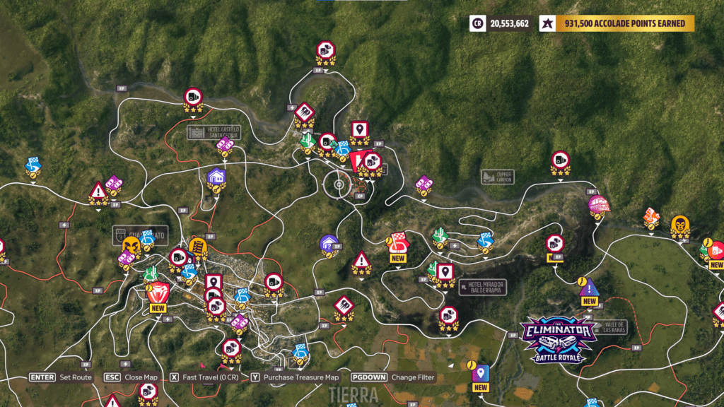 Forza Horizon 5, PHOTO CHALLENGE #PRTAAAYTIME , map location