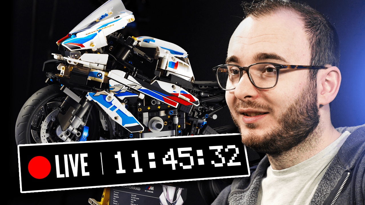 How we raced and built the BMW M 1000 RR thanks to LEGO® Technic™ 