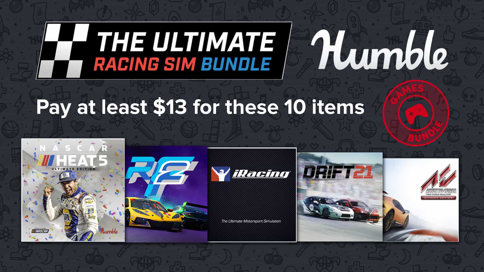 The Ultimate Racing Sim Bundle on Humble Bundle Store - BoxThisLap