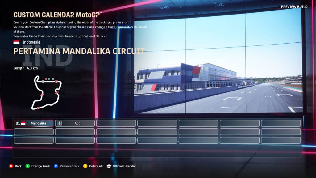 MotoGP 22 Mandalika Circuit