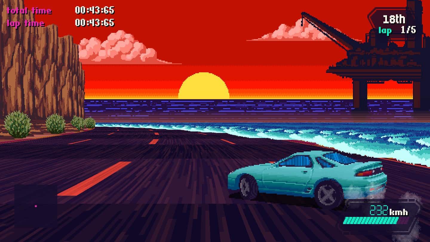 Retro indie racer Slipstream coming to consoles this April | Traxion