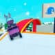 Solo-developed time trial game Eggcelerate! adds snow and new challenges with Winter Eggspansion