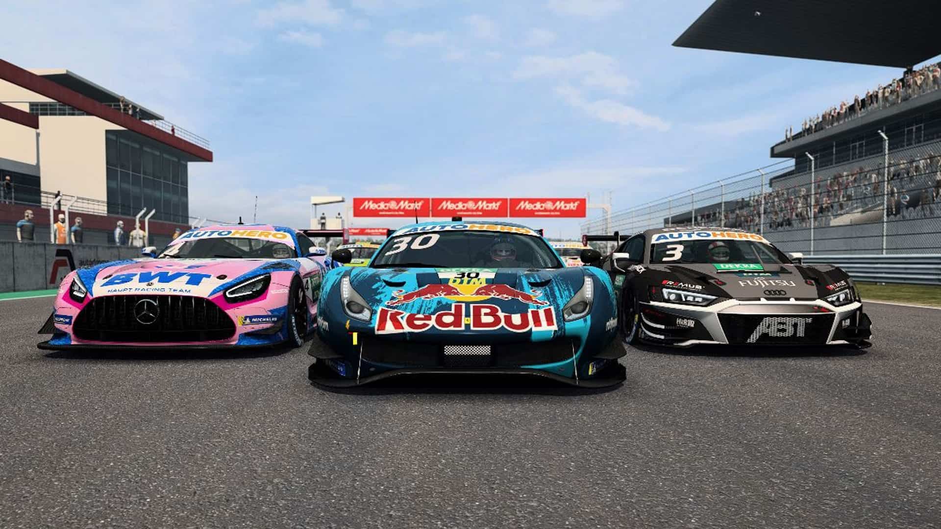 The Ferrari 488 Gt3 Is Coming To Raceroom Showcased In Dtm Esports