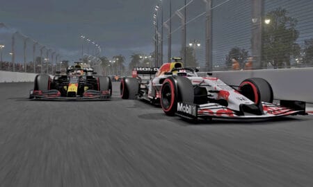 The white Red Bull livery returns in F1 2021 game update 1.17