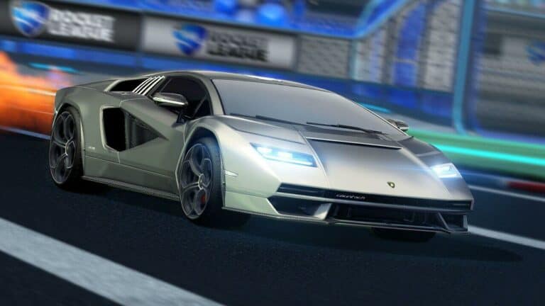 Rocket League adds the Lamborghini Countach LPI 800-4