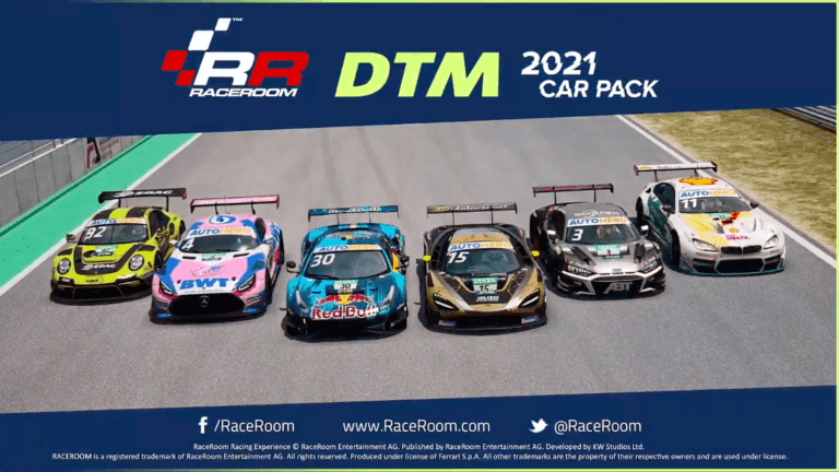 The 2021 DTM season is now available for RaceRoom