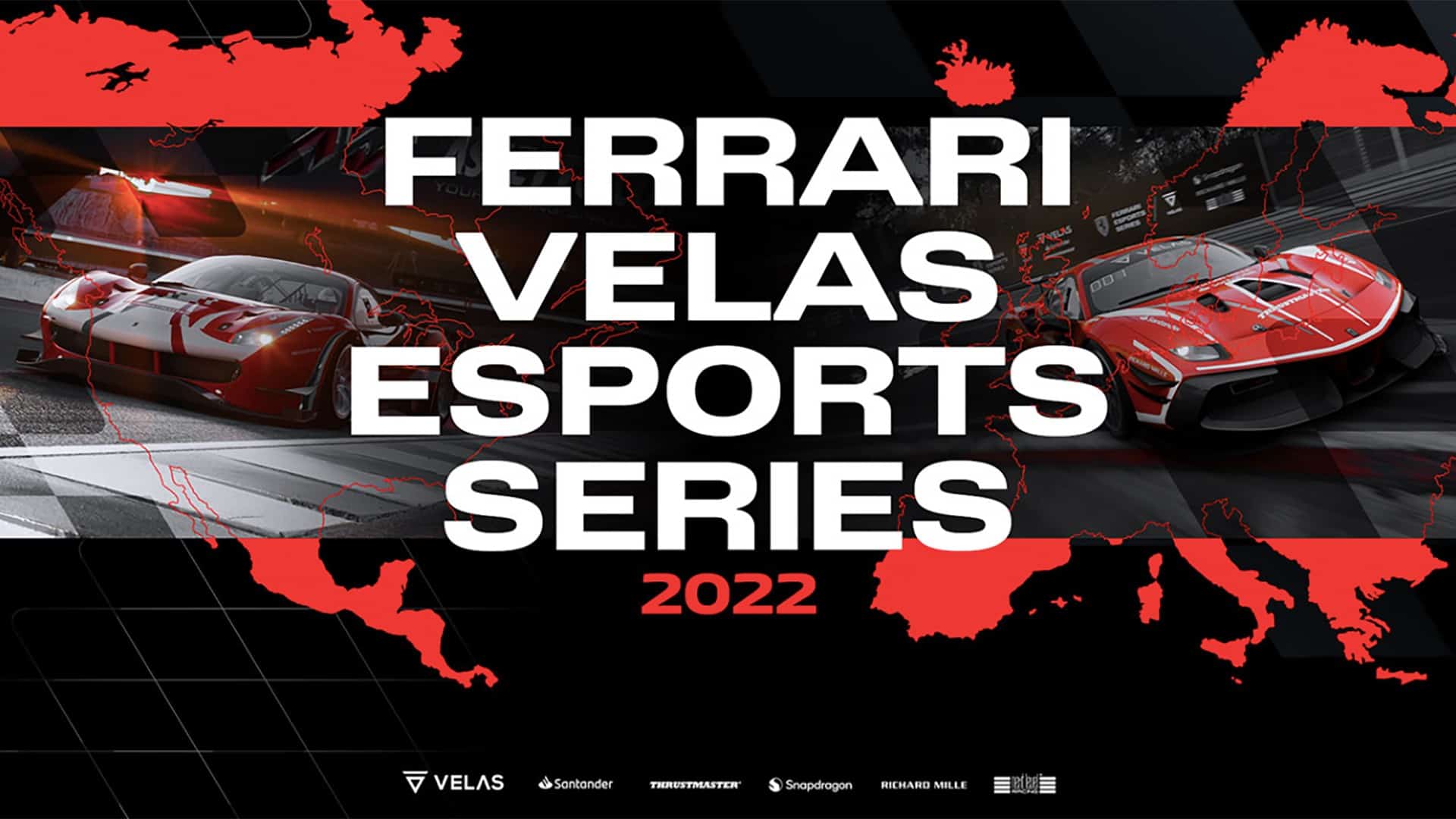 Ferrari Velas Esports Series announced, includes Europe and North America regionals