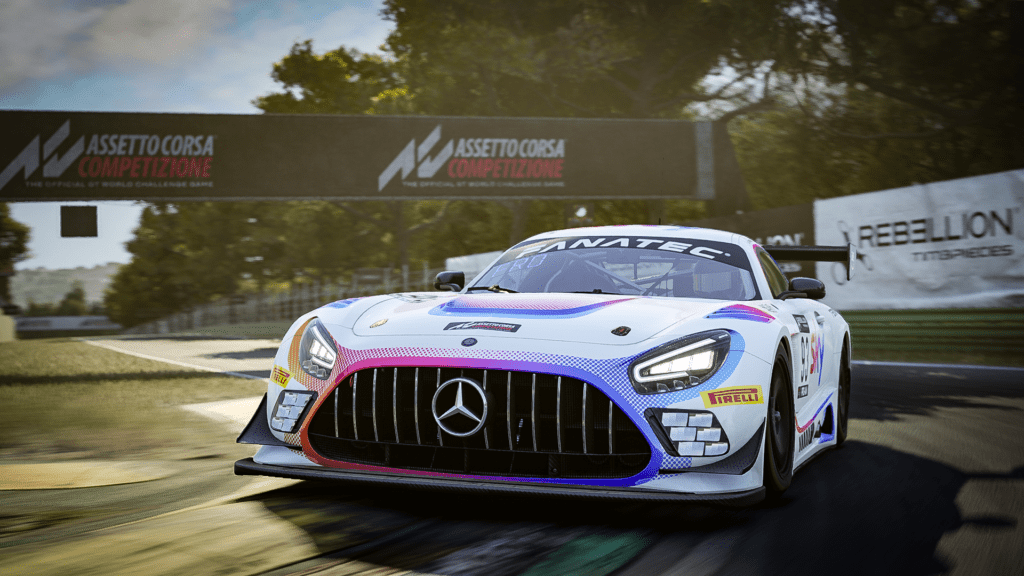 Latest Assetto Corsa Competizione patch re-balances GT4 field