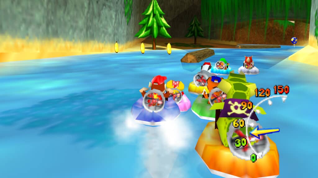 Diddy Kong Racing N64 hover craft