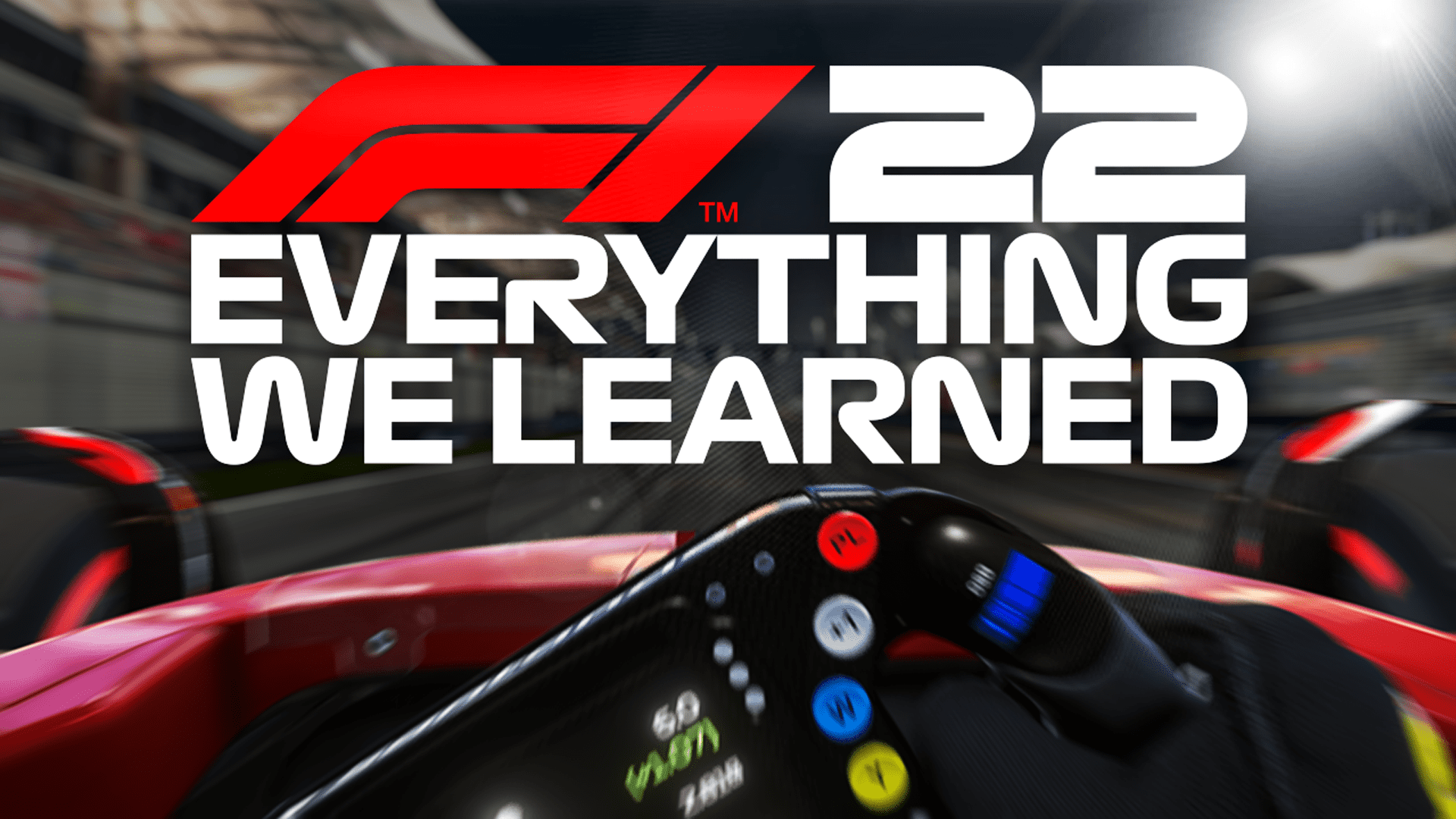 F1 22 WATCH Everything we know about F1 22