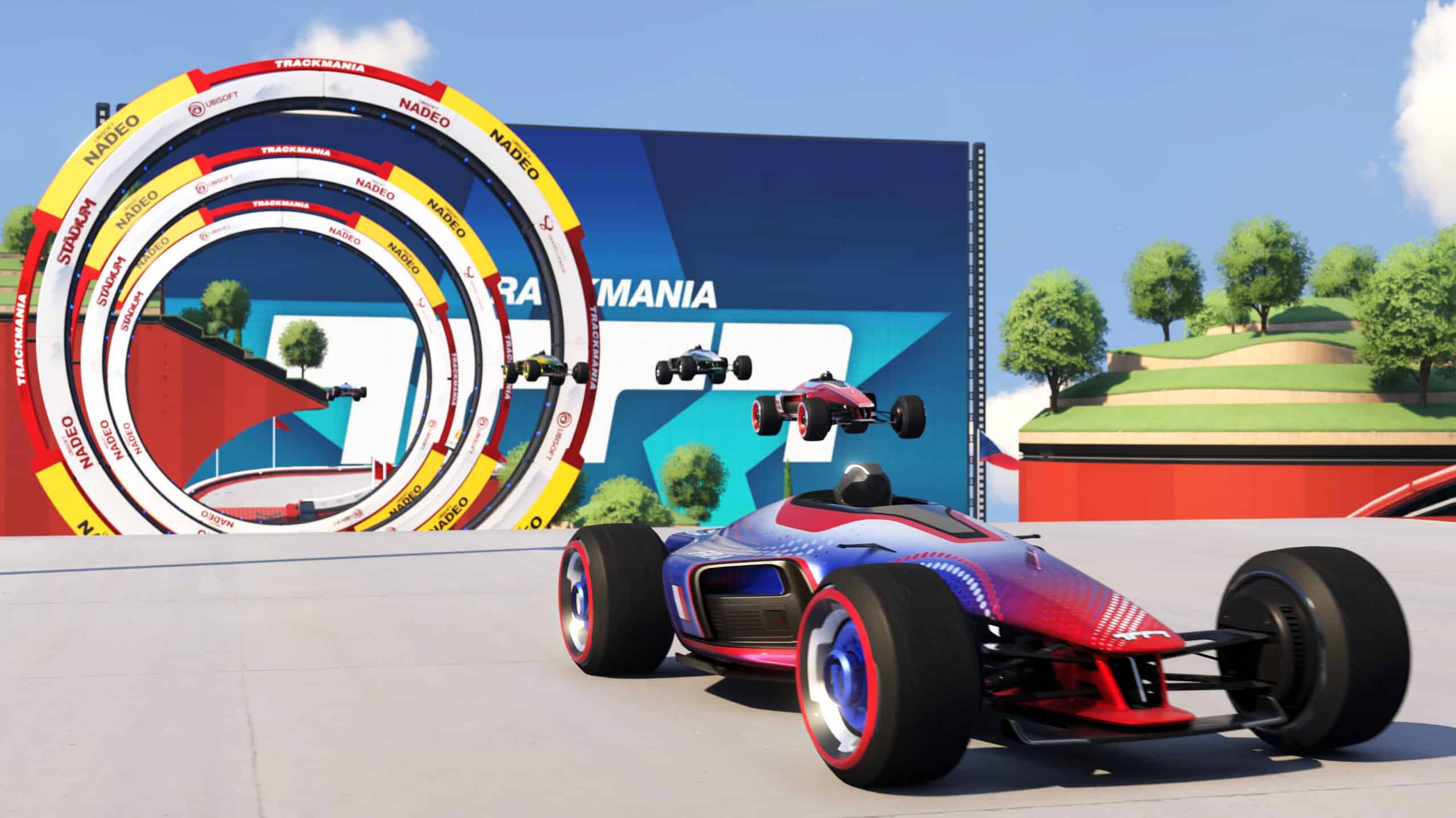 Trackmania Spring 2022 campaign brings new UI, new track blocks