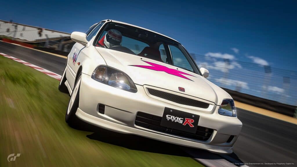 Gran Turismo 7 Hand Civid Type R 1998 setup