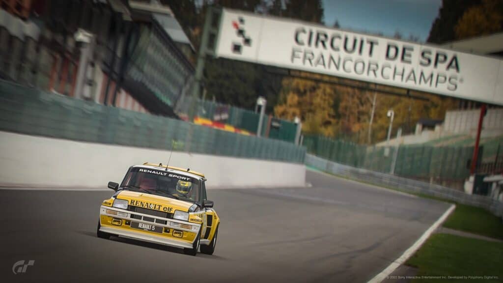 Gran Turismo™ 7, Renault 5 Turbo, Spa-Francorchamps