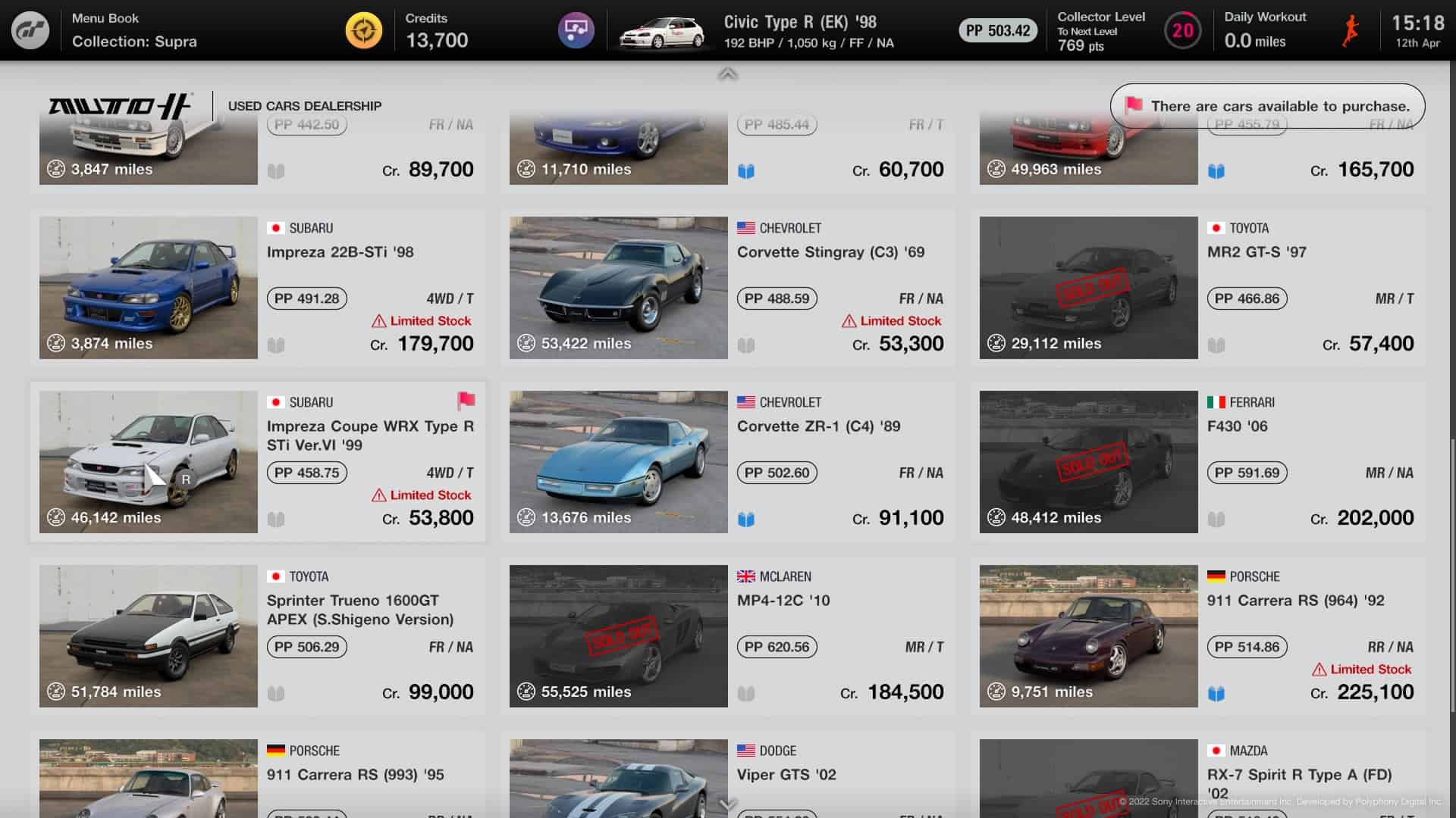 Every car in Gran Turismo 7’s Used Cars dealership and how to purchase them Traxion