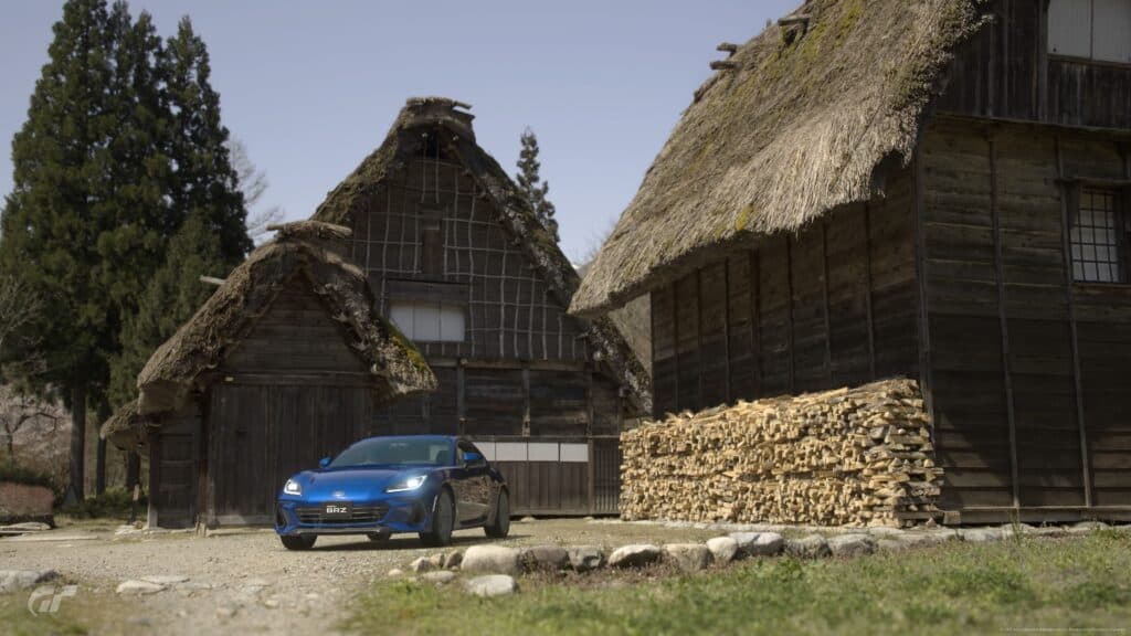 Gran Turismo 7, Gassho-style Houses in Ainokura, Scpaes