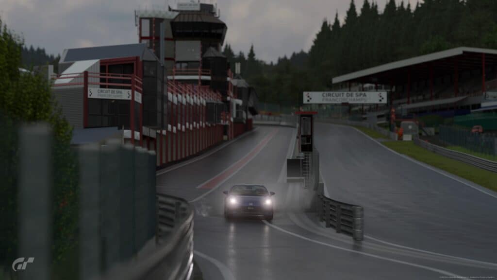 Gran Turismo 7, Spa-Francorchamps 24h Layout pitlane