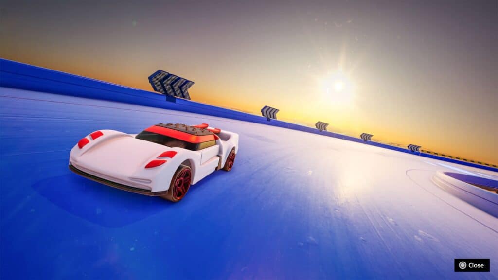 Hadouken!  Drive as Ryu from Street Fighter in Hot Wheels Unleashed