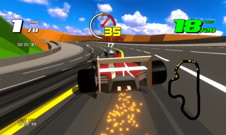 Low-poly arcade racer Formula Retro Racing coming to Switch 1