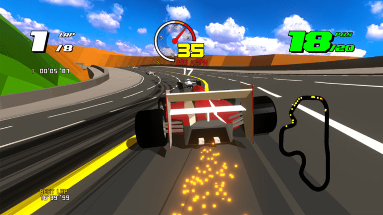 Low-poly arcade racer Formula Retro Racing coming to Switch 1
