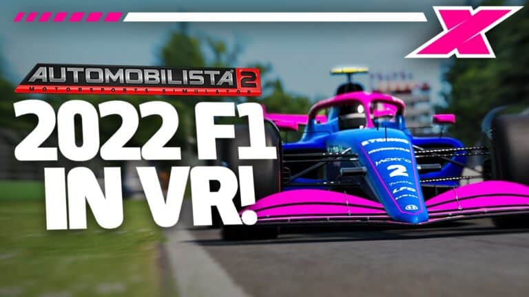 WATCH: A 2022 ‘F1’ car in VR – Automobilista 2 Update