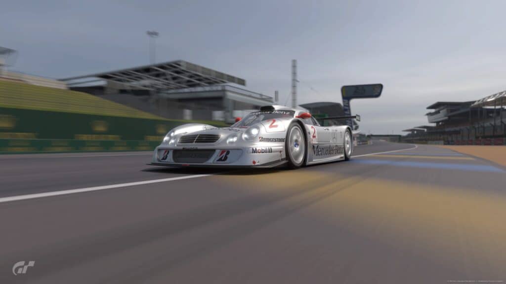 Gran Turismo 7, Mercedes AMG CLK-LM ‘98,, 24 Heures du Mans Racing circuit