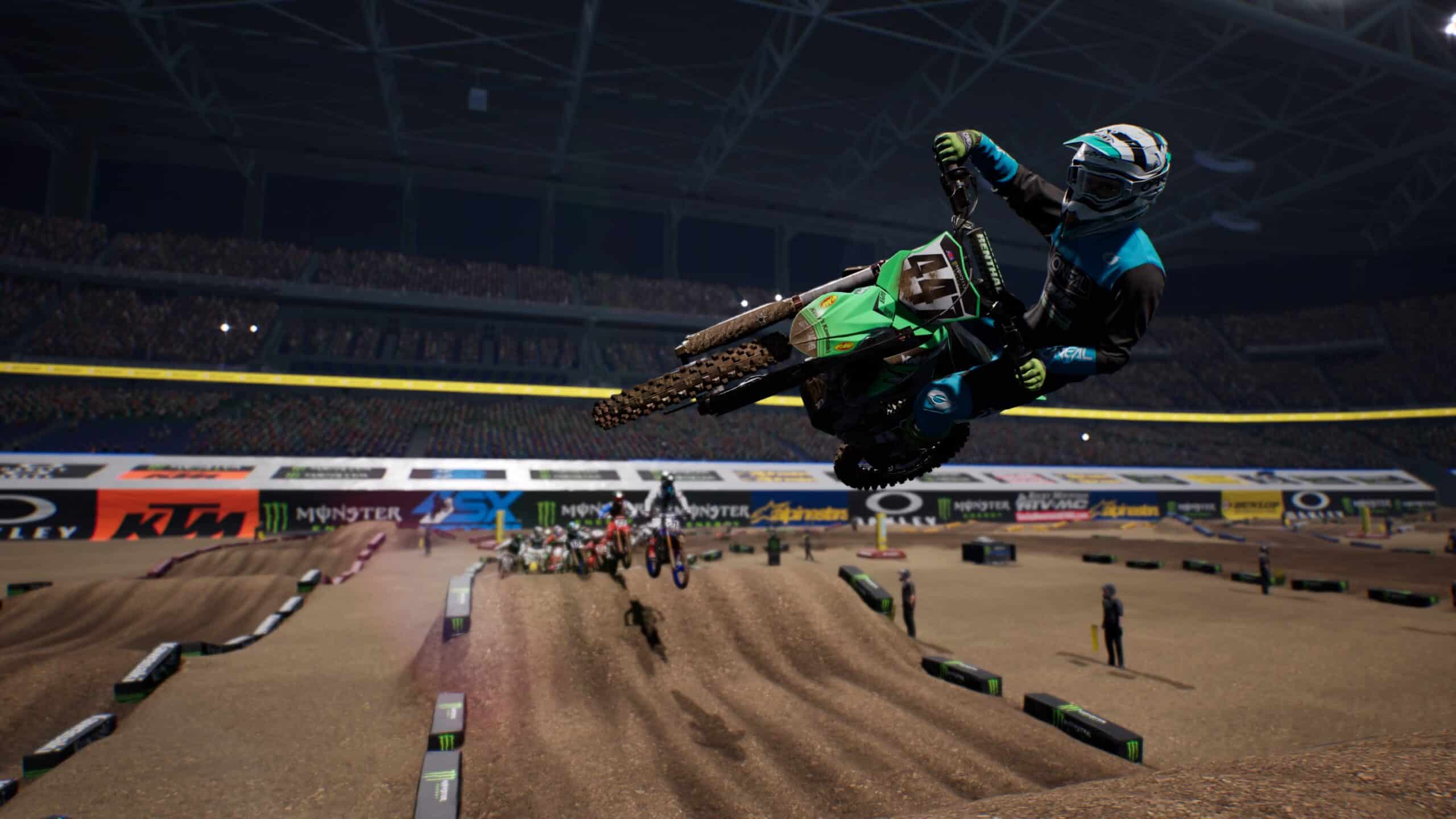 Create a new track within Supercross 5 and it could be built in real